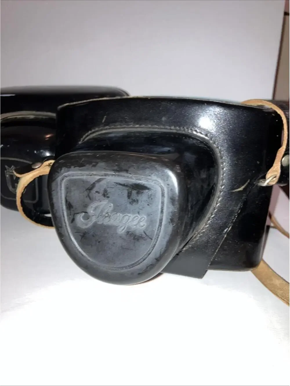 Lot Of 4 Vintage Black Leather Camera Cases “LOOK”